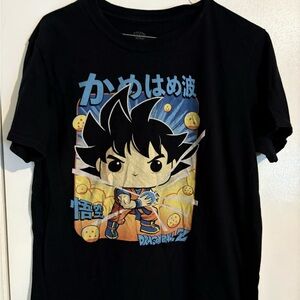 Black Graphic Short Sleeve Tees